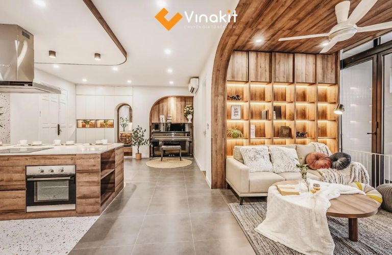 Phong cách Rustic hiện đại