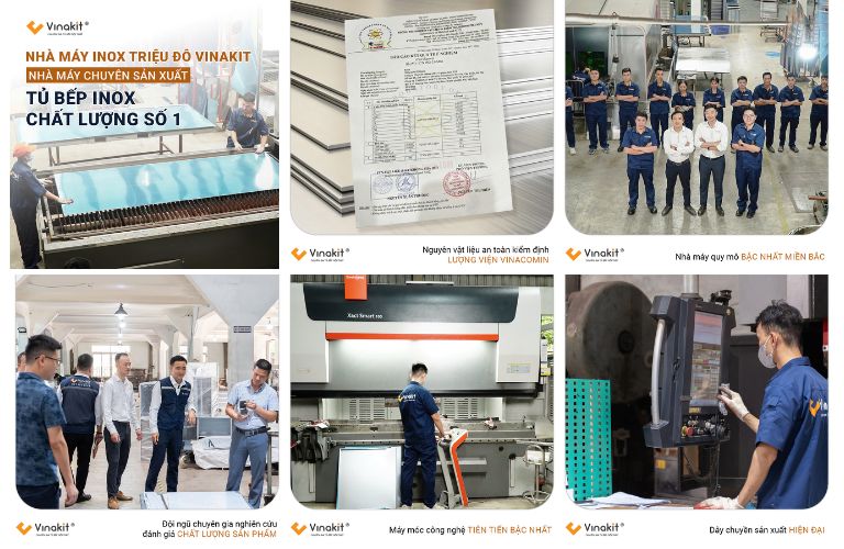 Nhà máy sản xuất rộng lớn của Vinakit