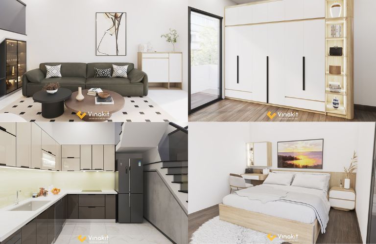 Nội thất nhà phố NTNP17