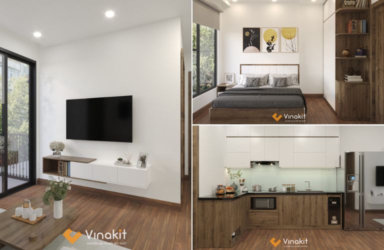 Báo giá thiết kế thi công nội thất chung cư