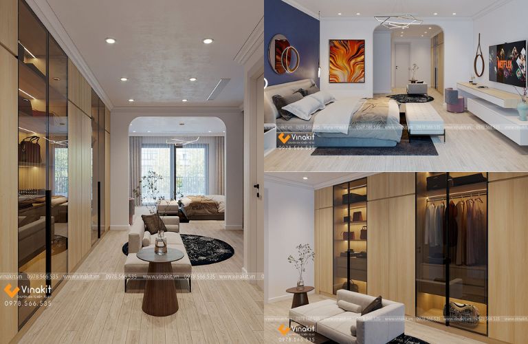 Báo giá thiết kế thi công nội thất nhà liền kề