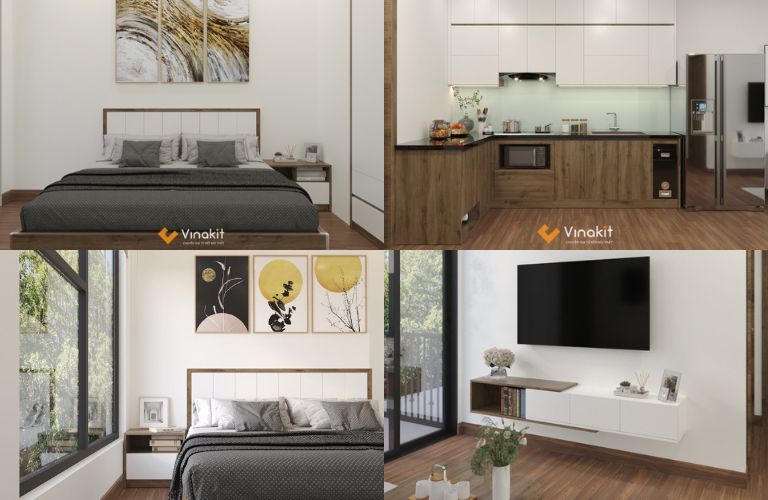 Nội thất chung cư NTC15