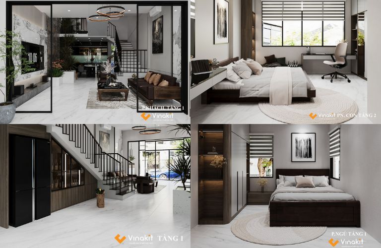 Nội thất nhà liền kề NTNLK11