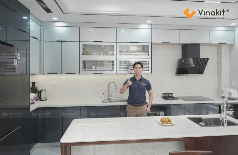 Tủ bếp inox cao cấp