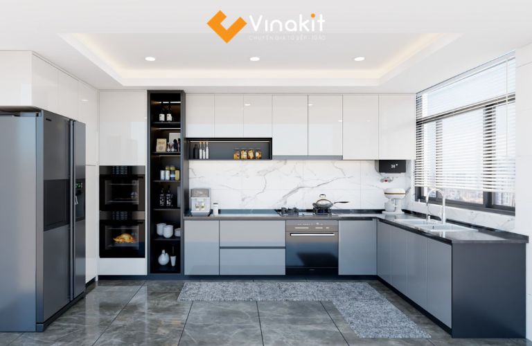 Tính thẩm mỹ cao, tạo điểm nhấn cho không gian bếp