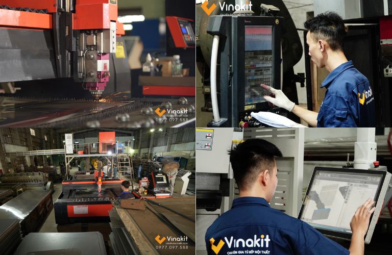 Vinakit sở hữu hệ thống nhà máy quy mô lớn