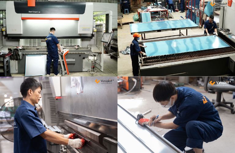 Sản xuất tại nhà máy Vinakit