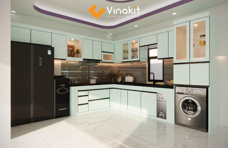 Tủ bếp nhựa PVC (Picomat)