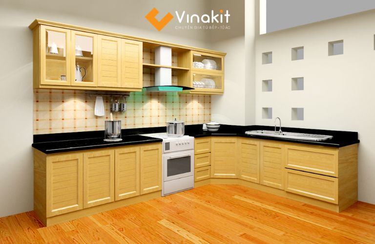 Tủ bếp nhựa Composite