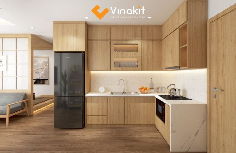 Tủ bếp nhựa Melamine