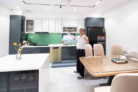 Dự án tủ bếp Inox An Hưng đã hoàn tất và bàn giao