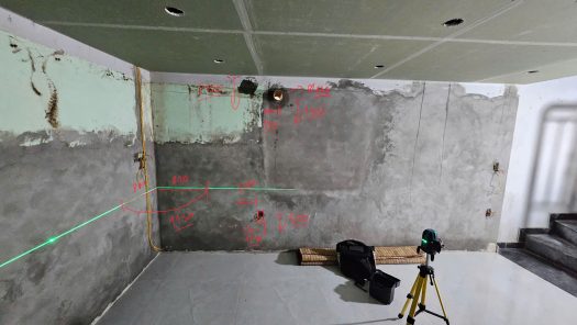 Hiện trạng không gian trước khi lắp đặt tủ bếp inox Hải Phòng
