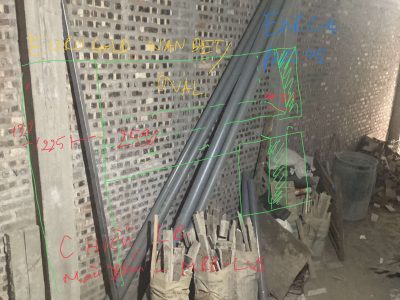 Kỹ thuật đo đạc chuẩn xác chuẩn bị làm tủ bếp inox cánh kính tại Hải Phòng
