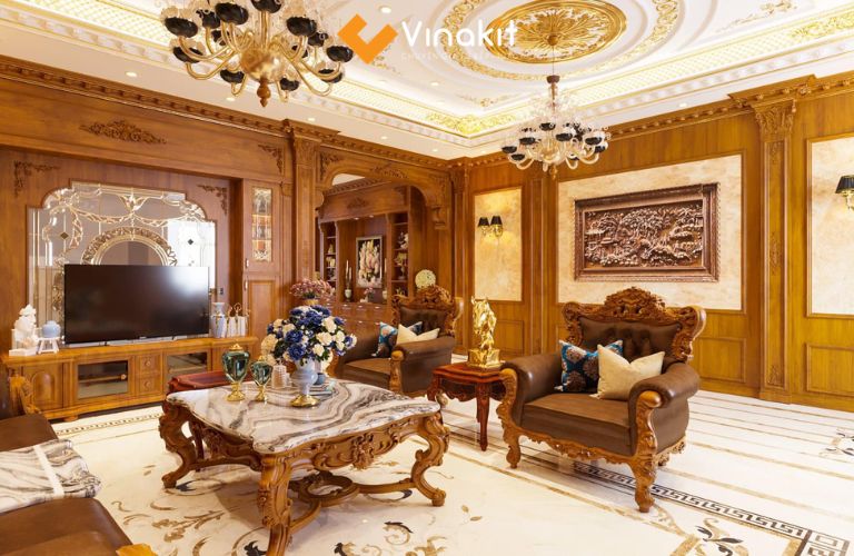 Nội thất biệt thự tân cổ điển