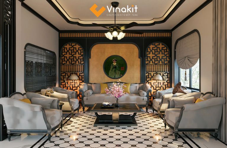 Nội thất biệt thự Indochine
