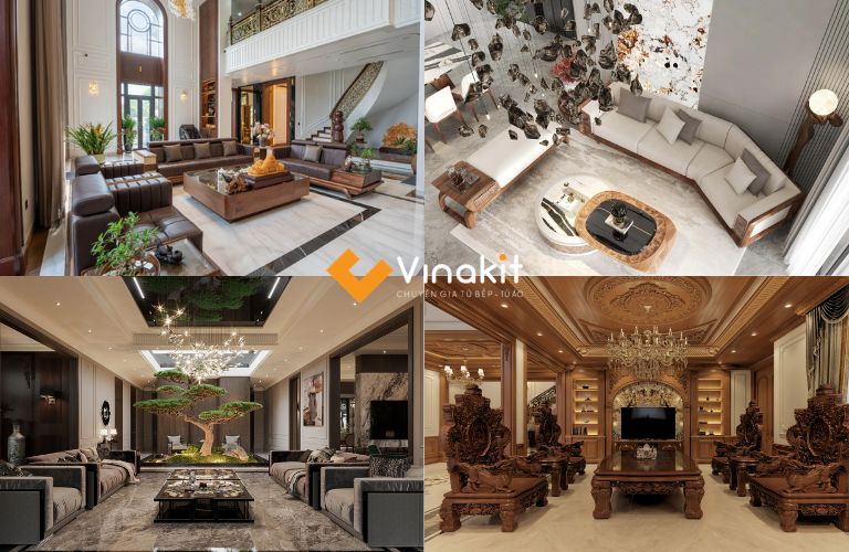Thiết kế và thi công nội thất biệt thự tại Nghệ An
