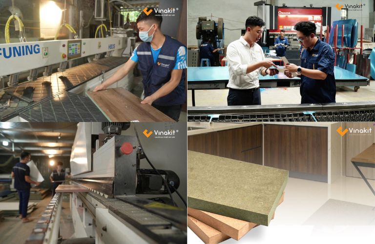 Vinakit cam kết sử dụng vật liệu chuẩn và chất lượng
