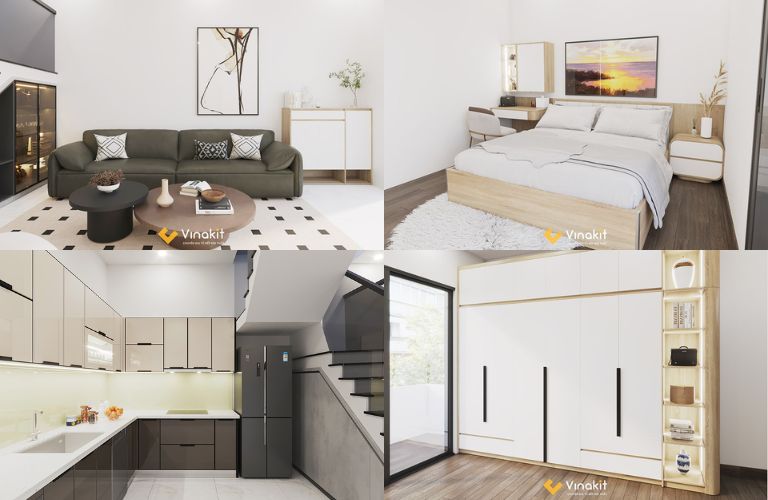 Nội thất nhà phố NTNP17