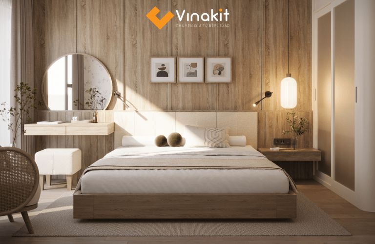 Giá thi công nội thất chung cư bằng gỗ công nghiệp