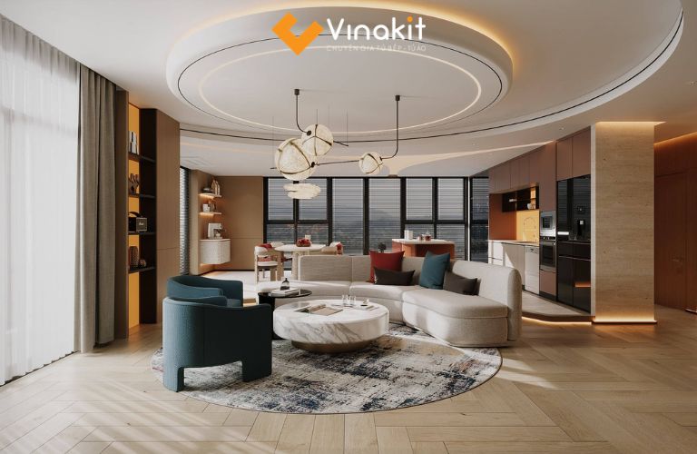 Phong cách thiên về hiện đại và dễ ứng dụng