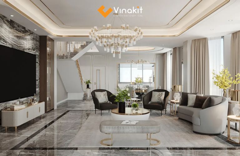 Phong cách luxury hiện đại