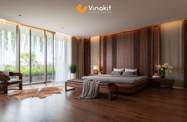 Báo giá nội thất chung cư gỗ tự nhiên