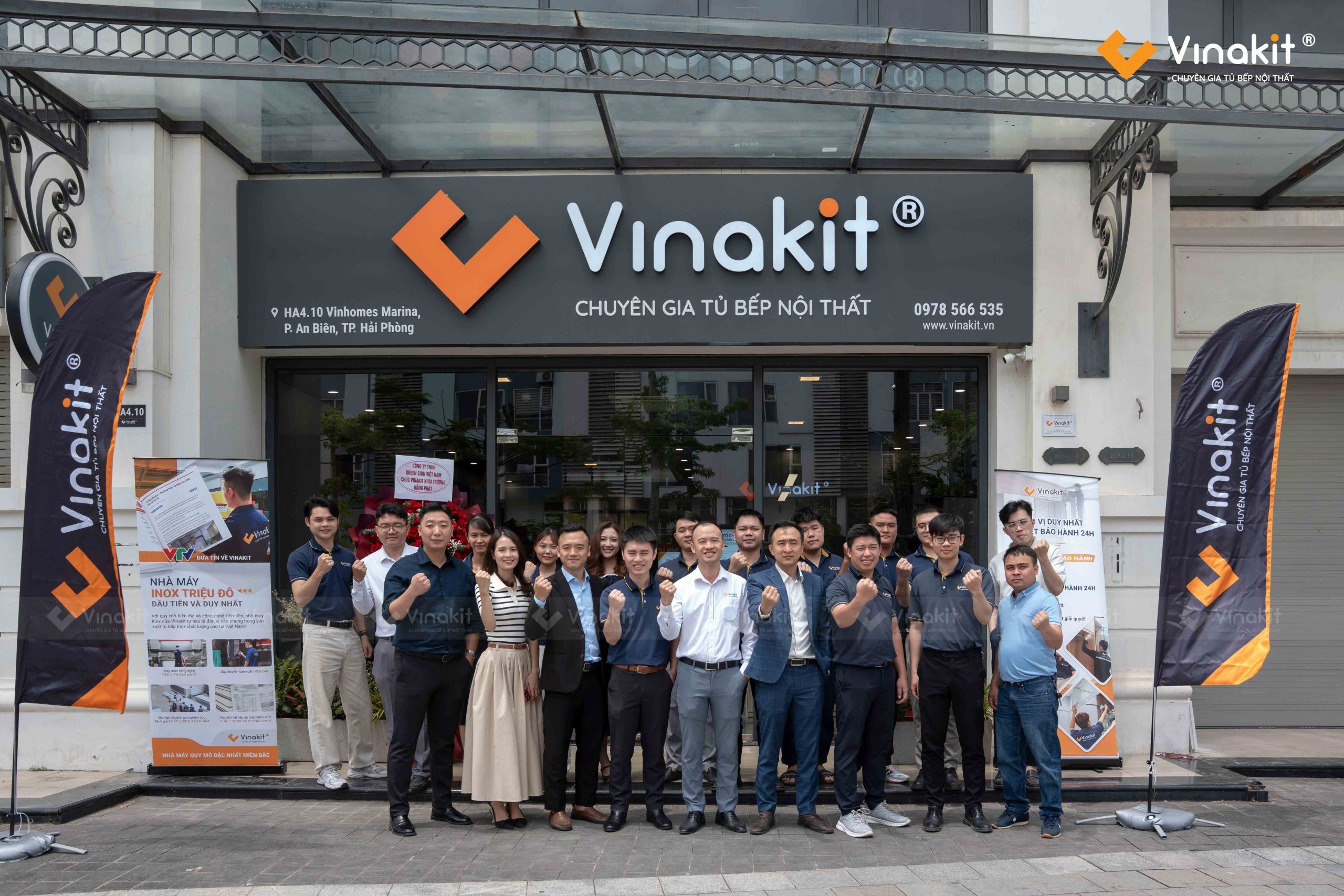 showroom Vinakit Hải Phòng