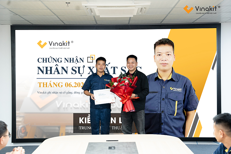 Vinakit trao giải nhân viên xuất sắc nhất tháng 6/2026