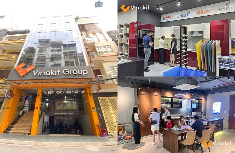Showroom tủ bếp Vinakit tại Hà Nội