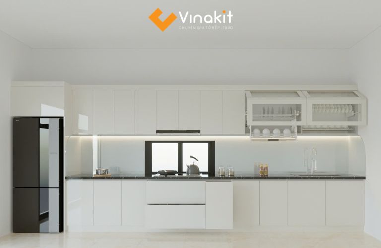 Tủ bếp chữ I nhỏ gọn