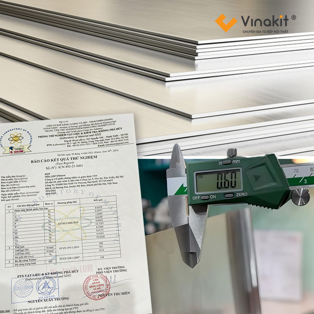 Phân biệt inox 304 thật và giả