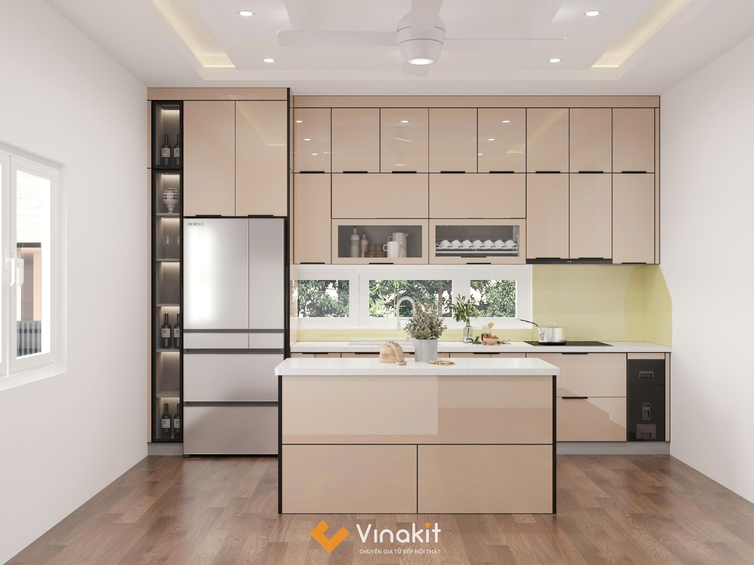 Showroom Vinakit Thanh Hóa có những loại tủ bếp nào?