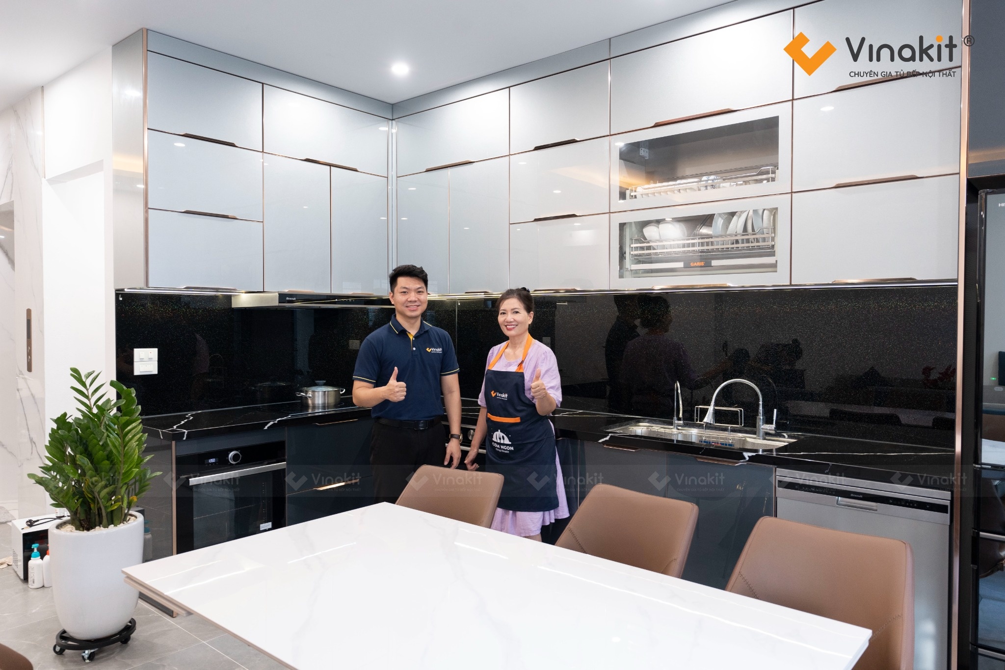 Tủ bếp inox Quốc dân có bền không?