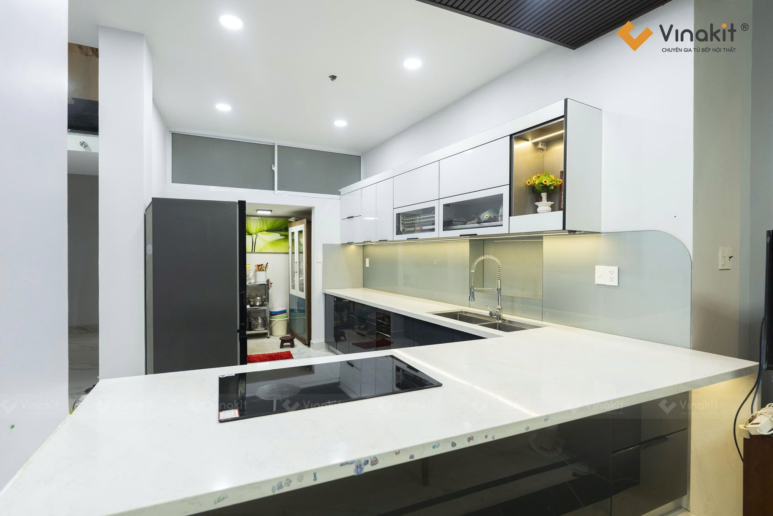 Chi phí đá bếp khi làm tủ bếp